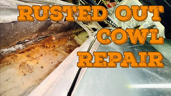 1975 Lincoln Continental - Rusted Cowl Repair