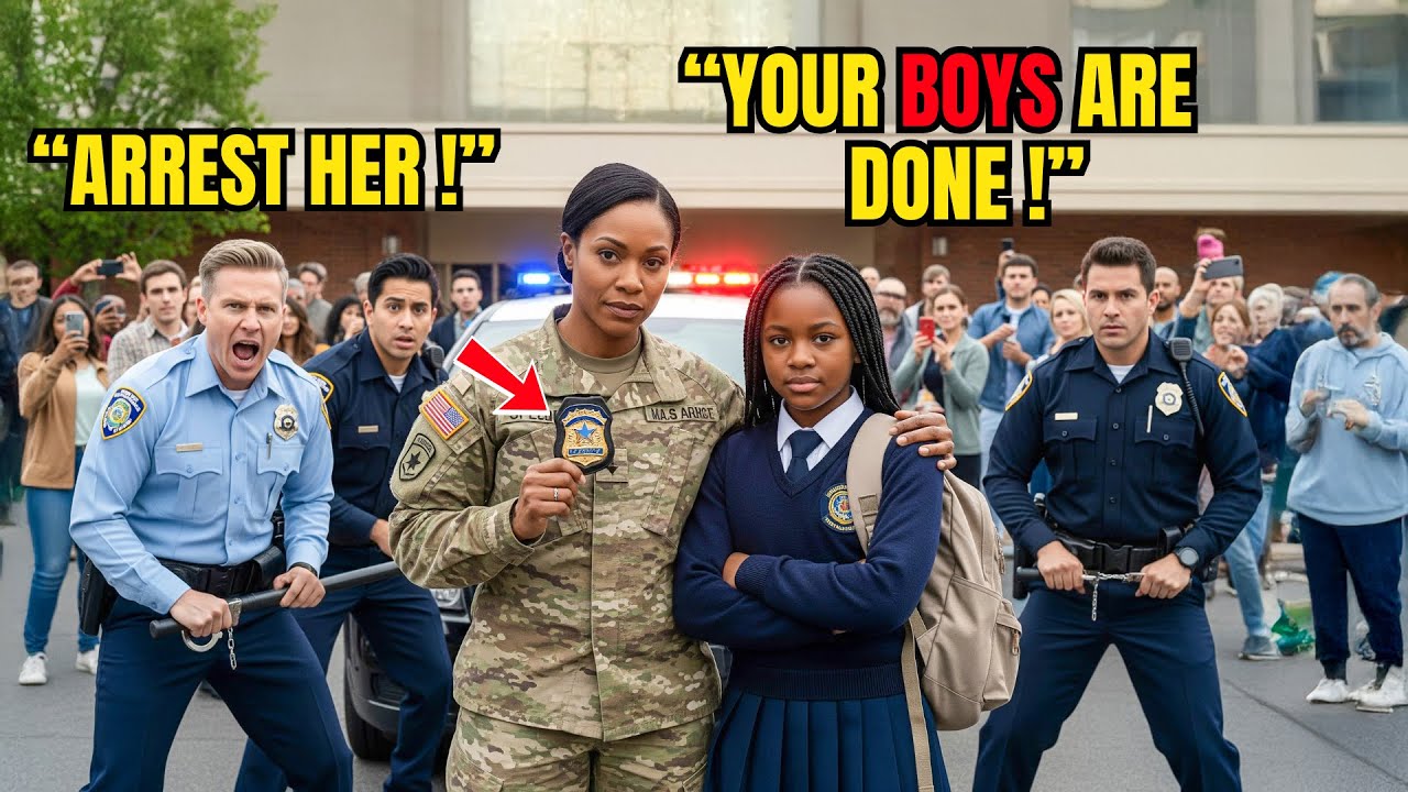 Cop Mocked Black Girl: “Your Mom? Special Forces? Impossible” — Until Her Mom Appeared With Badge