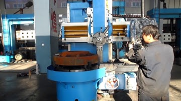 Single Column Vertical Lathe Machine, Heavy Duty Lathe,https://www.smac.com.cn