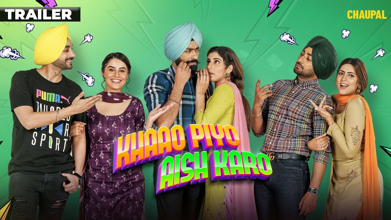 Khaao Piyo Aish Karo Trailer  Tarsem Jassar  Ranjit Bawa  Chaupal  Latest Punjabi Movie