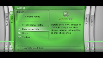 Xbox 360 Blades Dashboard running on Xenia