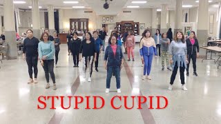 Stupid Cupid Line Dance + Sweet Nothings