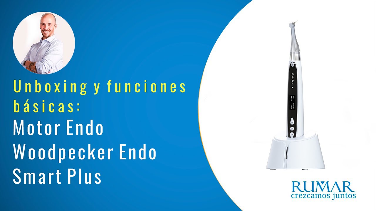 Motor Endo Woodpecker Endo Smart Plus Unboxing y funciones básicas
