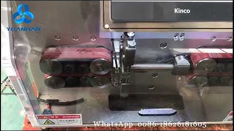 Multi-core Round Wire and Cable Cut & Strip Machine - Yuanhan JacketStrip 8030H