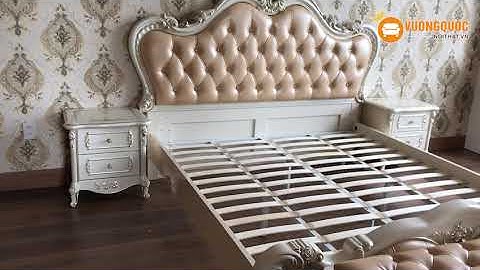 Hoàn thiện bộ combo phòng ngủ tân cổ điển cao cấp tại nhà chị Hạnh – Vũng Tàu