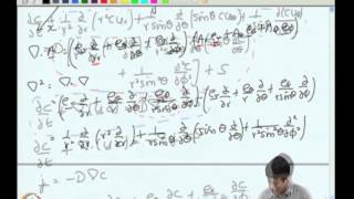 Mod-05 Lec-28 Mass & Energy Conservation Cylindrical Coordinates