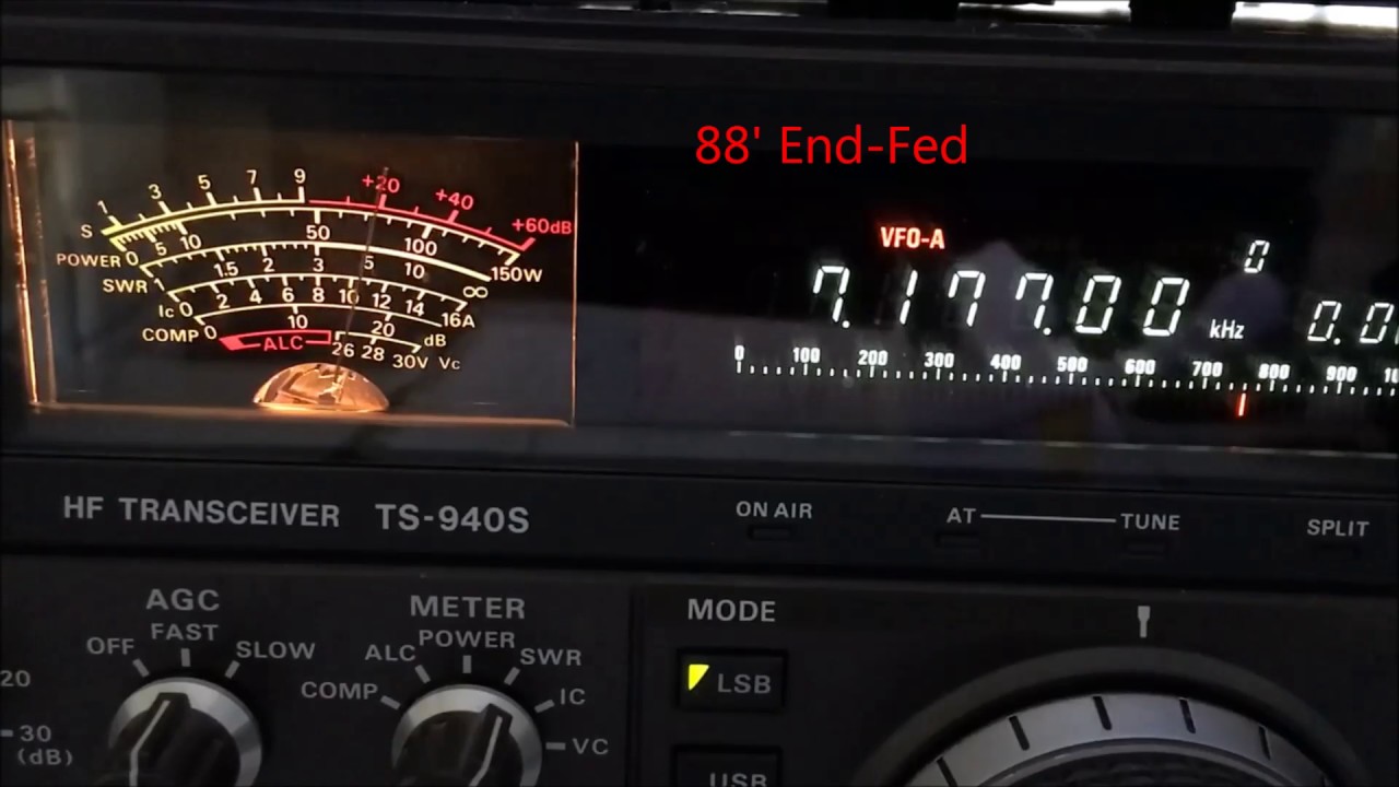 Comparing: Vertical 6BTV vs Horizontal 88End-Fed - YouTube