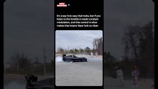 Viper driven the right way #dodge #burnout #cars