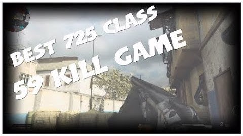 *OVERPOWERED* 725 CLASS SETUP IN MODERN WARFARE (BEST 725 CLASS SETUP MW)
