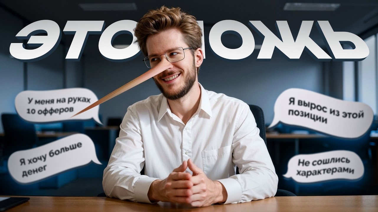 🚨 О чём ОБЯЗАТЕЛЬНО ВРАТЬ на IT собеседовании? Вопросы-ловушки для программиста