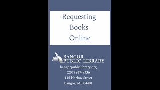 Request Books Online