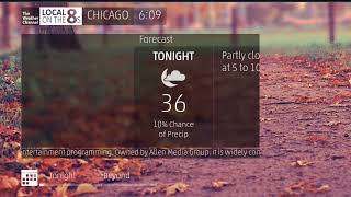The Weather Channel - Local On The 8s Emulator Chicago, IL 6:09AM CDT April 10th, 2026.