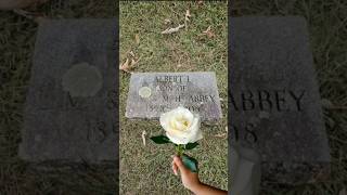 grave of Albert Abbey#cemetery #grave #gravesite #accident #sad #rip