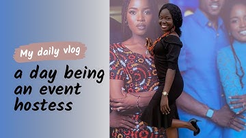 Life as an event hostess/ what do ushers do in event/  event vlog/ a day being an event usher