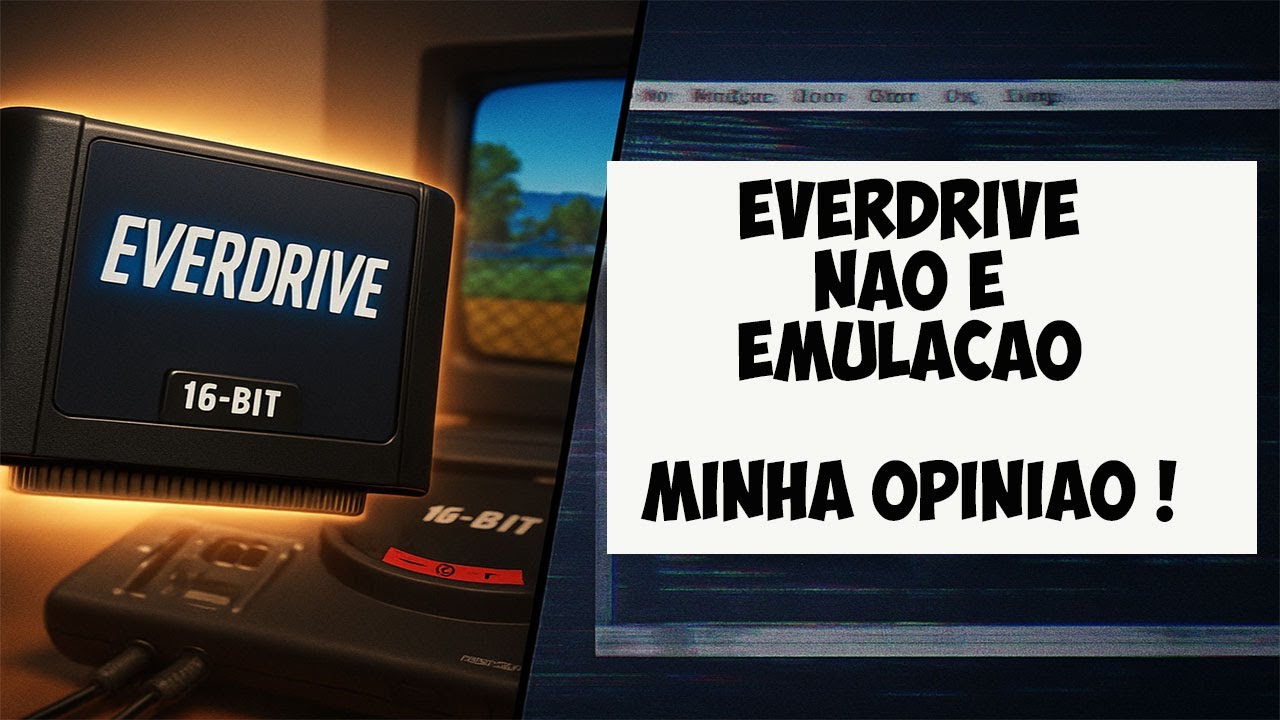 EverDrive NÃO É EMULAÇÃO! A VERDADE que NINGUÉM te Contou