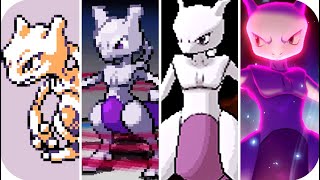 Pokémon Game : Evolution of Superboss Mewtwo Battles (1996 - 2020)