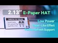 Epaper display price tags shelf labels low power
