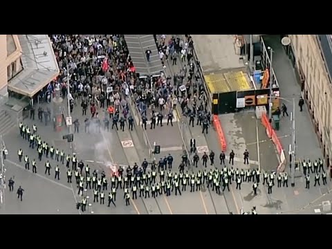 POLICE STATE: Australians Mass Protest After Churches Raided, Moms Arrested, Citizen Snitches 