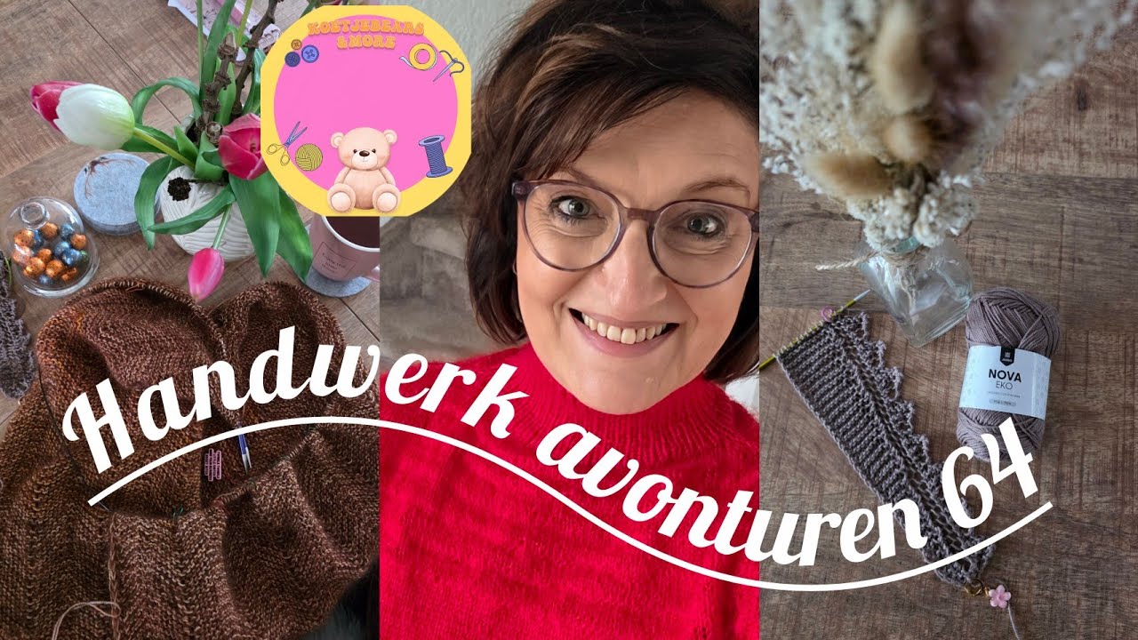 ~Adriëlla ~KB&More Vlog 64 *Niet 1 maar 3 finished objects* 2 nieuwe projecten op de naalden *NIEUWS