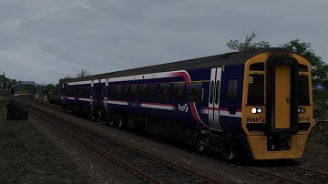 TS2021: Newcraighall - Edinburgh via Fife Circle: Class 158