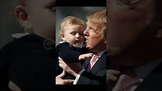 Baby Barron and Dad