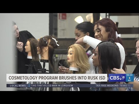 Cosmetology program braids certifications into education at Rusk High School