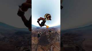 sky diving incredible سكاي دايفنق خطير shorts youtubeshorts adventure diving