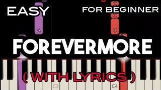 FOREVERMORE ( LYRICS ) - SIDE A | SLOW & EASY PIANO