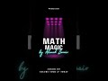 Let’s make math’s magic together. #cambridge #math #education #mathisfun #maths #mathsuccess