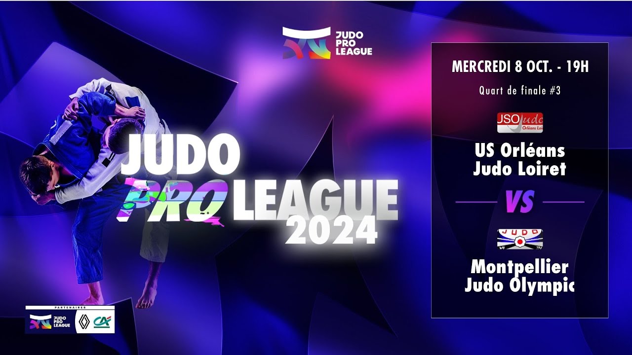 US Orléans Judo Loiret vs Montpellier Judo Olympic - Judo Pro League, Quart de finale #3
