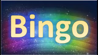 Virtual Sight Word Bingo 1