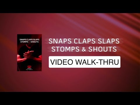 WALK THRU for "Snaps Claps Snaps Stomps & Shouts" (Red Room Audio)