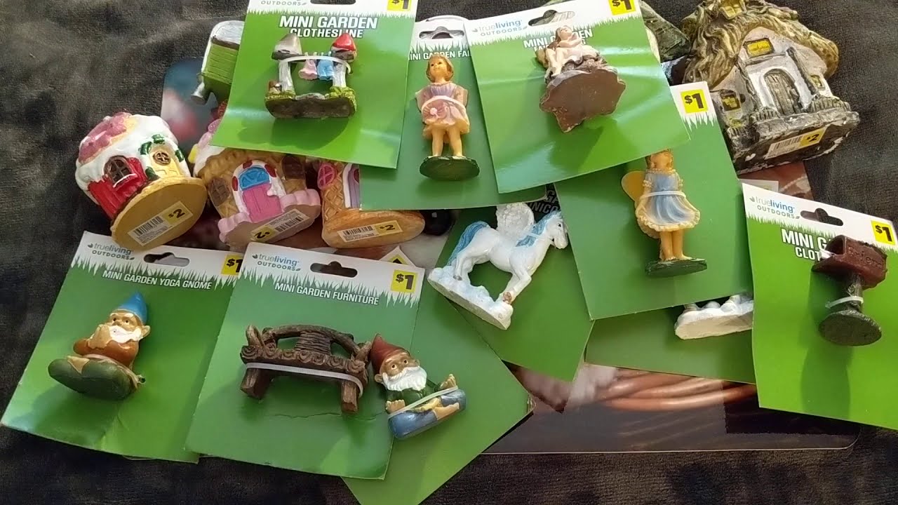 Dollar General Fairy Garden Haul!!! YouTube