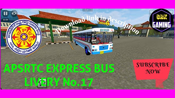 APSRTC HIRE Express BUS MOD AND LIVERY for BUSSID/Bus Simulator Indonesia..srk bussid hub.