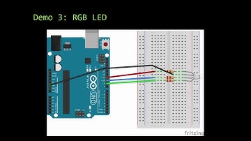 Introduction to Cylon.js - Module 4 - Lesson 8: RGB LED (Circuit Diagram)