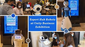 Expert Hub Robots at Unity Business Exhibition