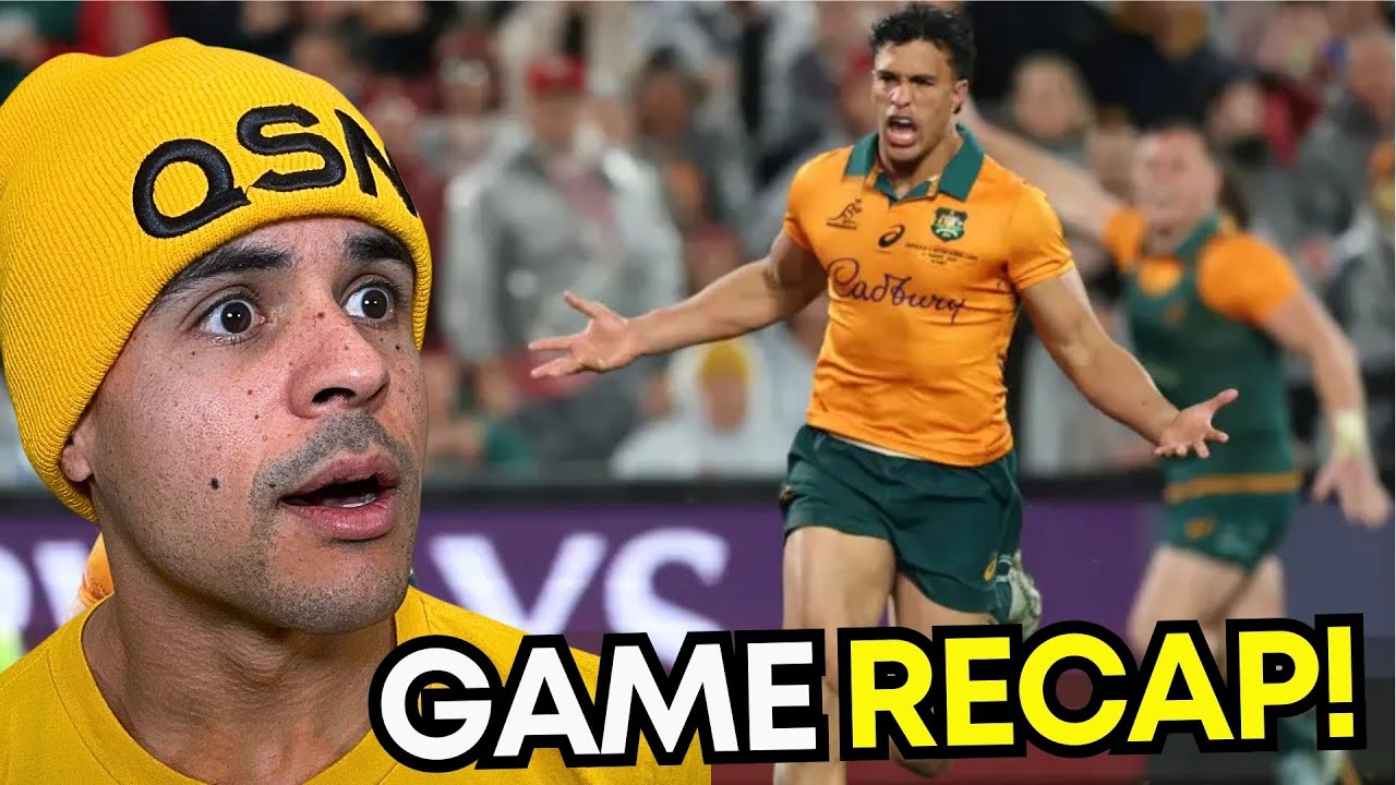 SOUTH AFRICA v AUSTRALIA Recap | The Rugby Championship 2025 | Round 1 ...