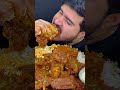 Spicy mutton curry+shawarma #mukbang #boticurry #eatingshow #muttonboti #bhfyp #foodchallenge