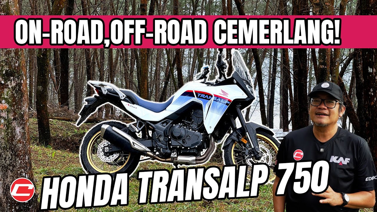 HONDA XL750 TRANSALP - ON&OFF-ROAD CEMERLANG A+!