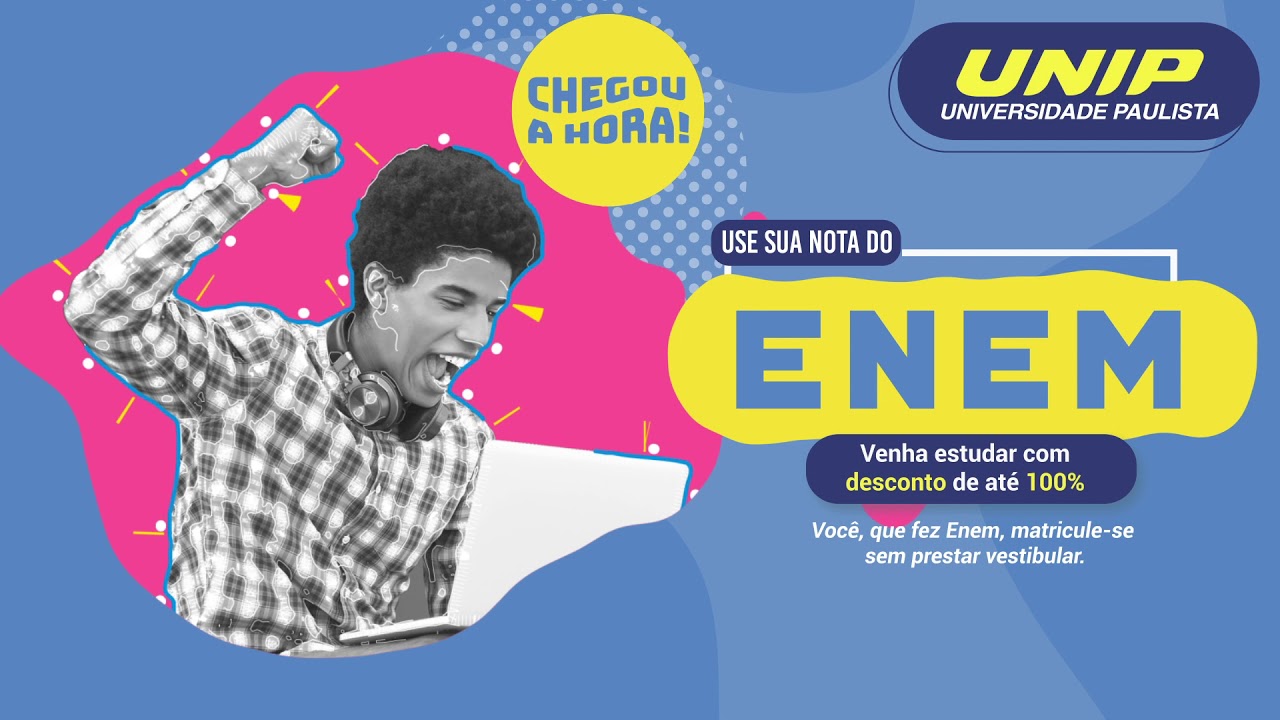 Saiba como usar as notas do Enem para ingressar na UNIAESO e ganhar até 80%  de desconto