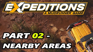 EXPEDITIONS A MudRunner Game - No Commentary - Walkthrough - Little Colorado - Part 2