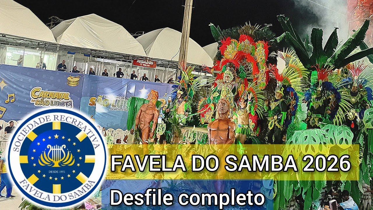 Favela do Samba 2026 | DESFILE COMPLETO