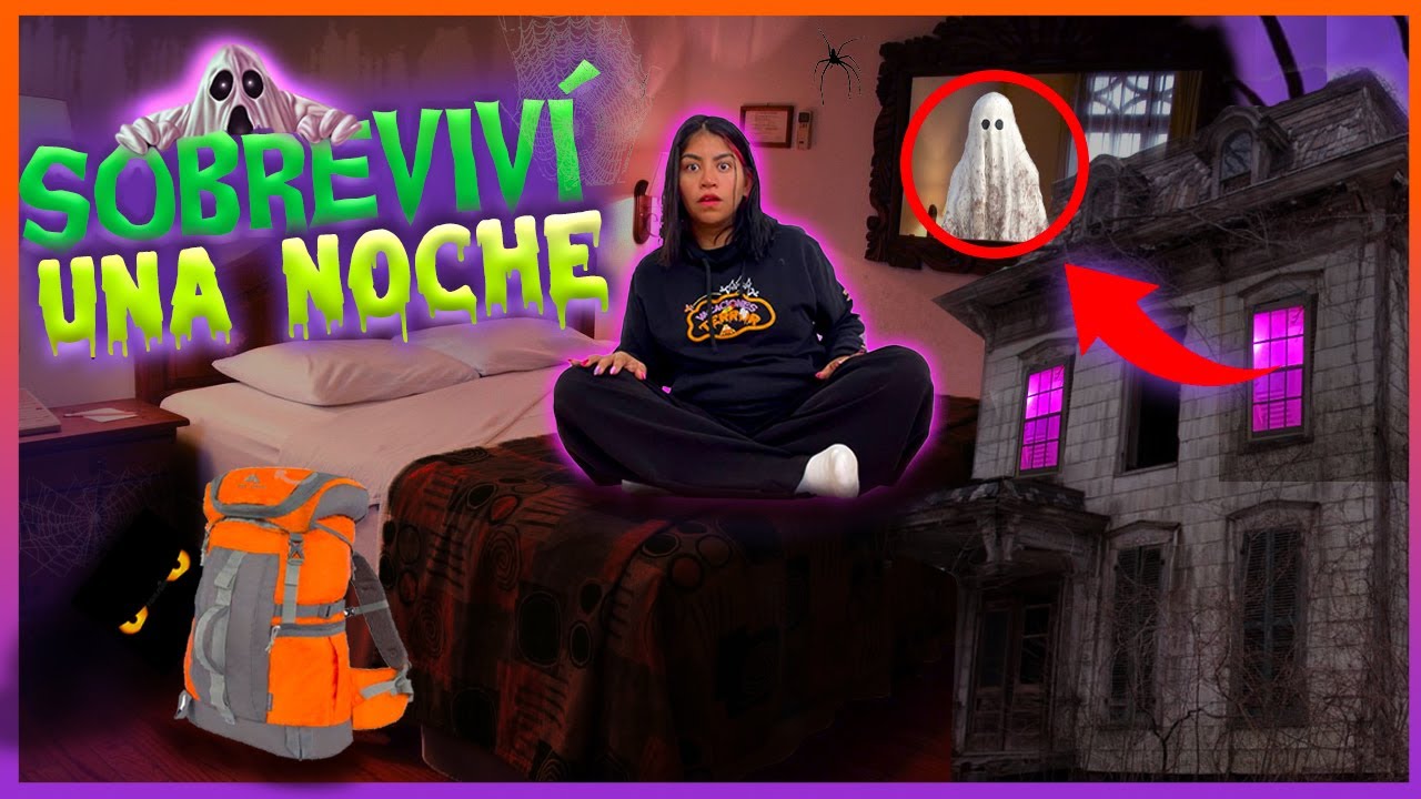 02-🏚 SOBREVIVÍ UNA NOCHE EN LA CASA ANTIGUA 🌖 ¡LOS FANTASMAS SE COMUNICAN! | VACACIONES DE TERROR