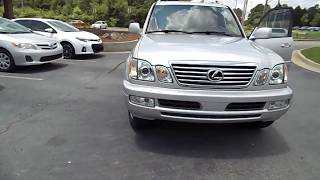 Ride in a 2006 Lexus LX470 and review Test Drive Walkaround