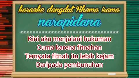 karaoke dangdut Rhoma irama narapidana