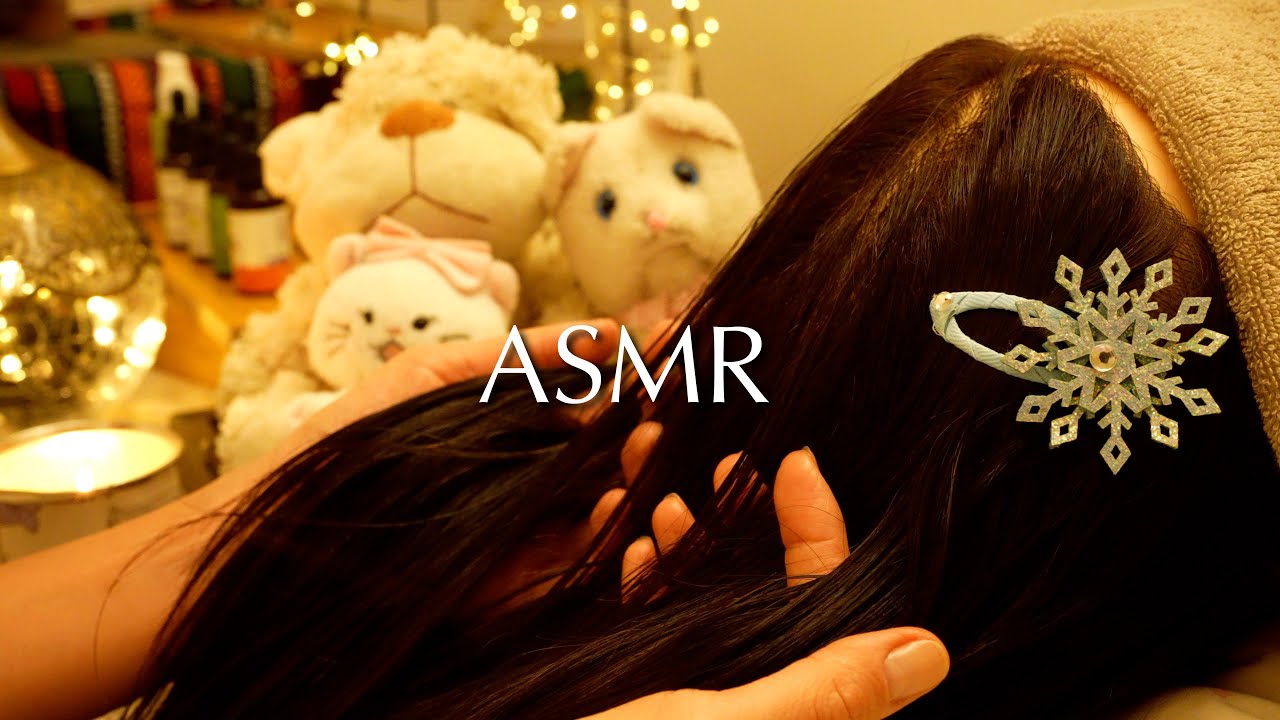 [ASMR] Mom’s Gentle Nighttime Hair Care🌟Feel Like a Loved Little Girl🎀 No Talking