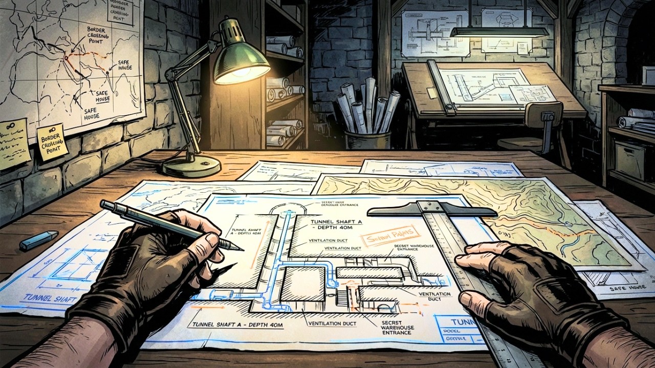 POV: Eres el ARQUITECTO que construye los Túneles del Chapo