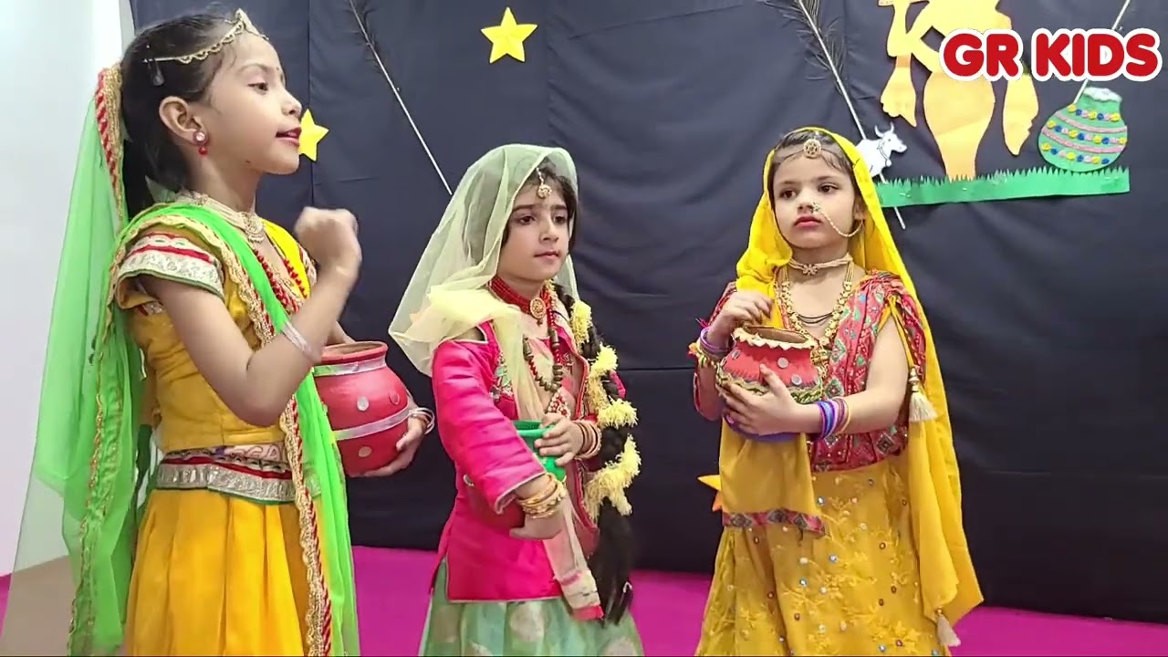 Shree Krishna Janamashtami Celebration at GR KIDS
