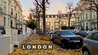 THE MOST EXPENSIVE Streets of London🤵🏻| Holland Park, Notting Hill | London Walk 4K