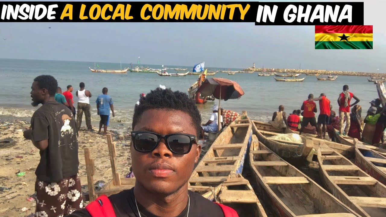 REAL LIFE INSIDE A LOCAL COMMUNITY IN GHANA,AFRICA - YouTube